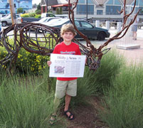 Jesse Vining raises funds to purchase Elk sculpture